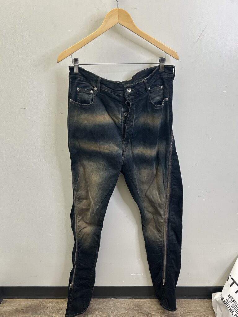 Preowned Rick Owens Banana Dark Wash Denim sz.36
