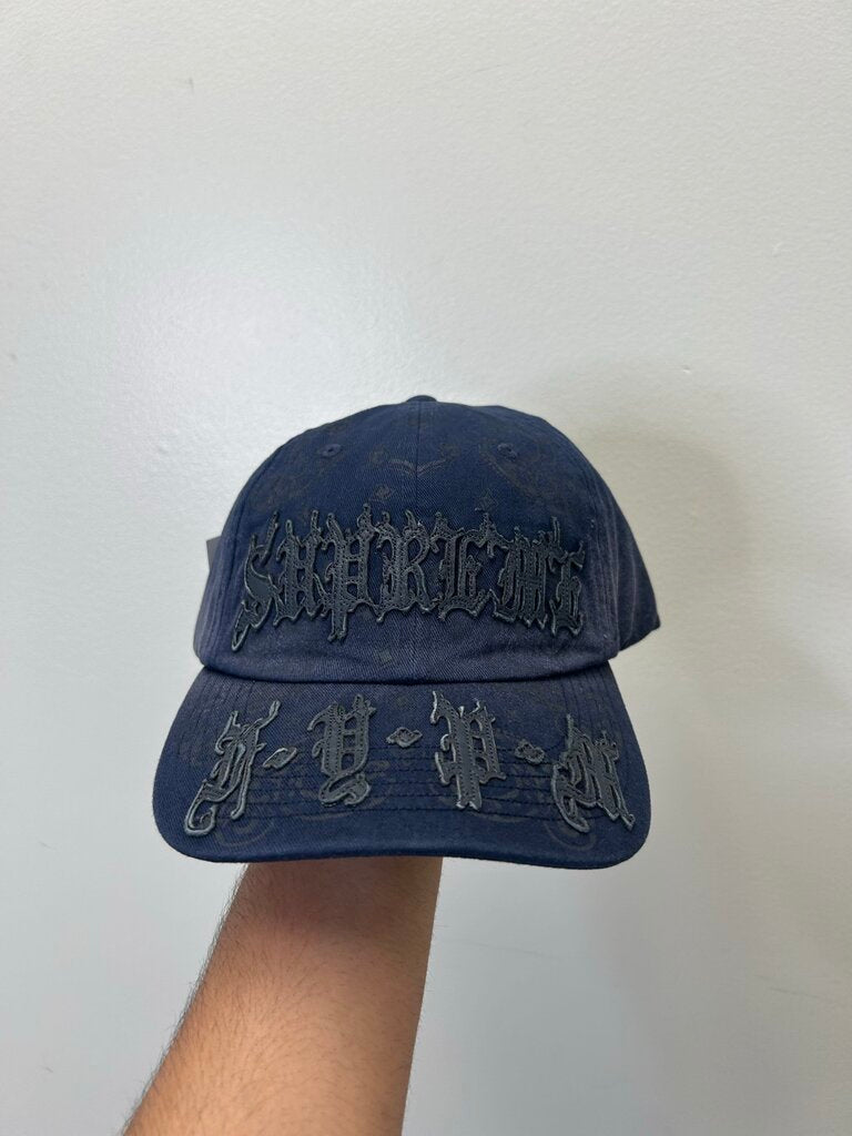 New Supreme Leather Patch Black Hat