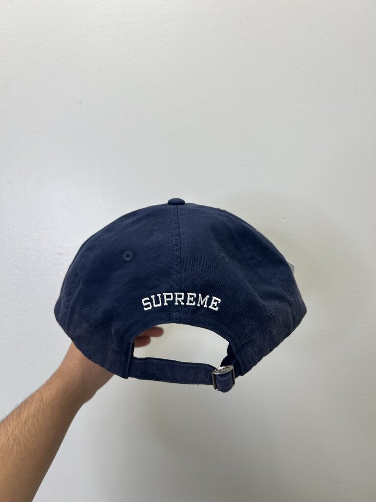 New Supreme Leather Patch Black Hat