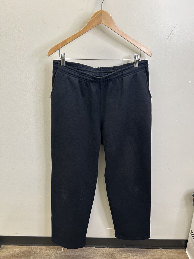 Preowned Gv Gallery Black President Sweatpants Size Large