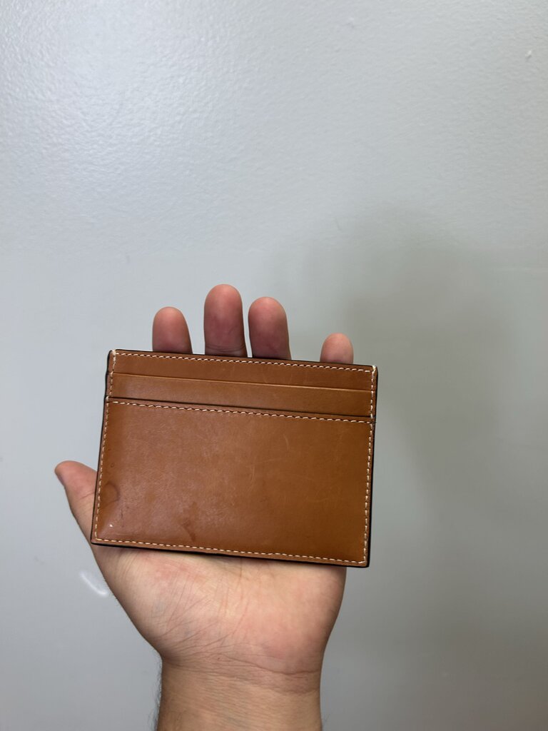 New Celine Tan Card Holder