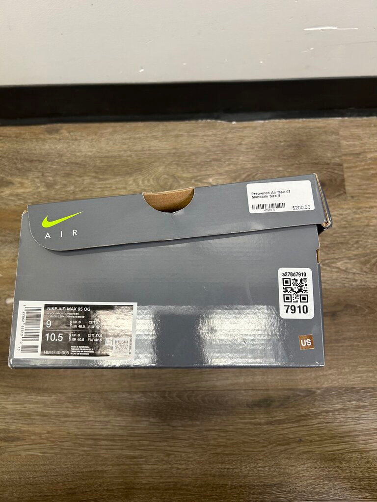 Preowned Air Max 97 Mandarin Size 9