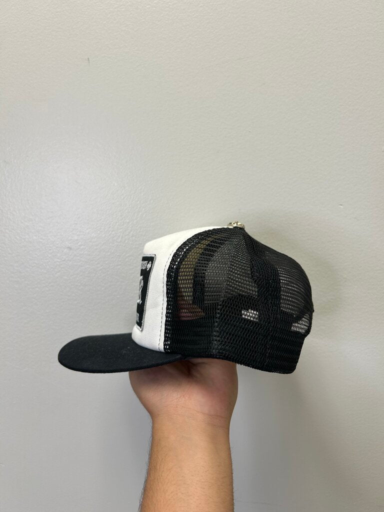 Preowned Chrome Hearts Fuck Trucker hat