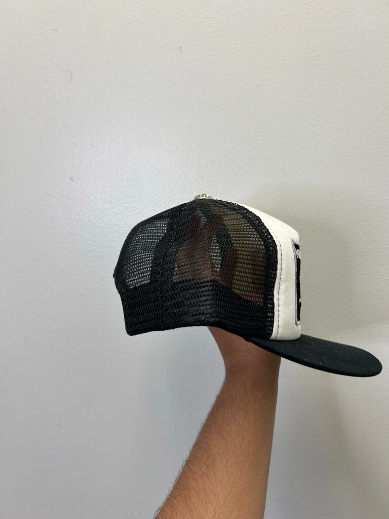 Preowned Chrome Hearts Fuck Trucker hat