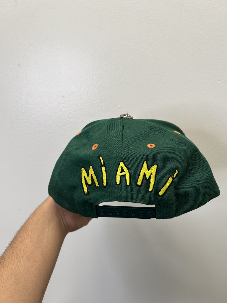 Preowned Chrome Hearts Miami Green Hat