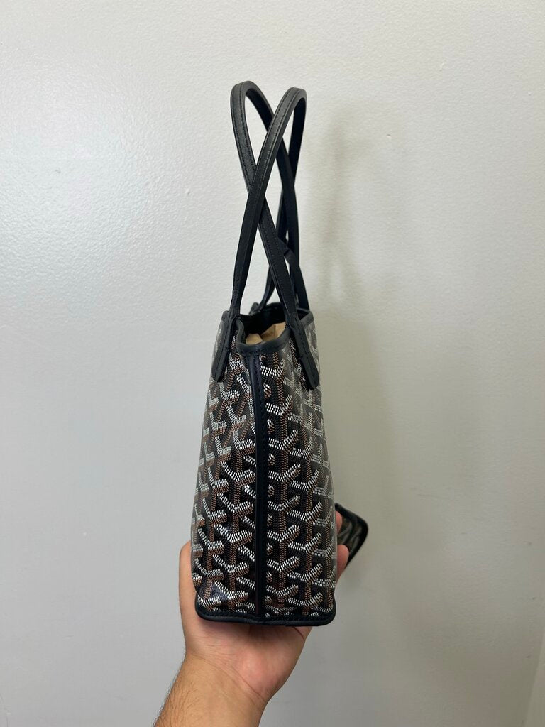 New Goyard Mini Anjou Dog Painting Tote