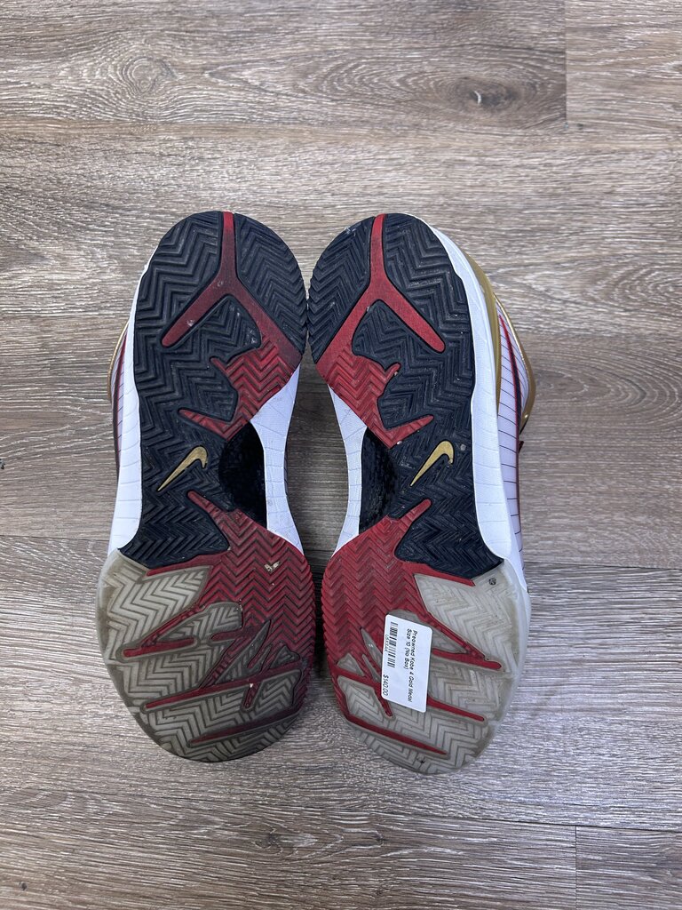 Preowned Kobe 4 Gold Medal Size 10 (No Box)