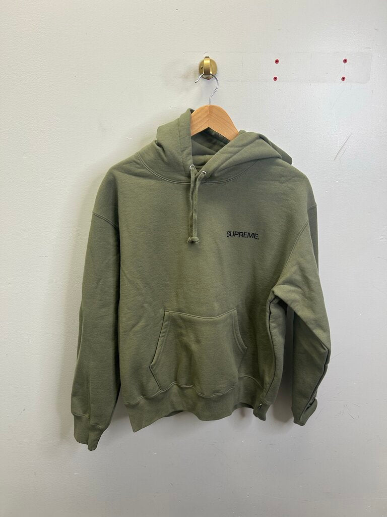 New Supreme Olive Immortal Hoodie sz.S