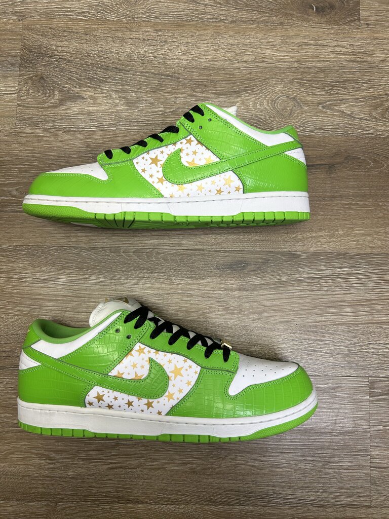 Preowned Nike SB supreme Green size 13(no box)