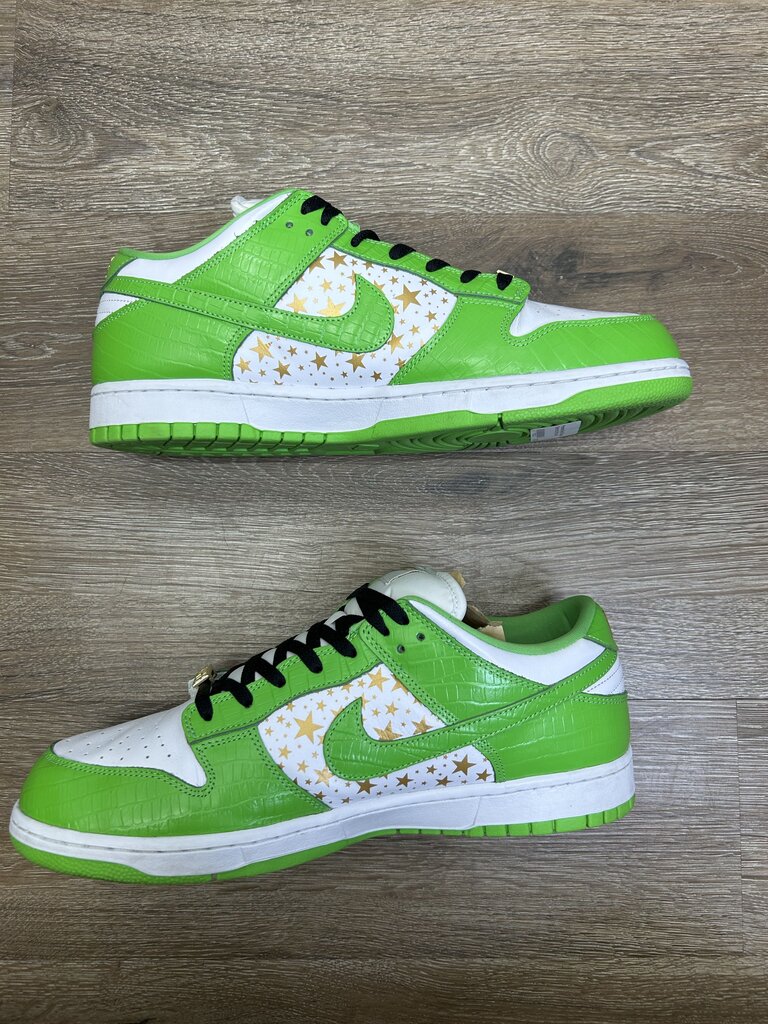 Preowned Nike SB supreme Green size 13(no box)