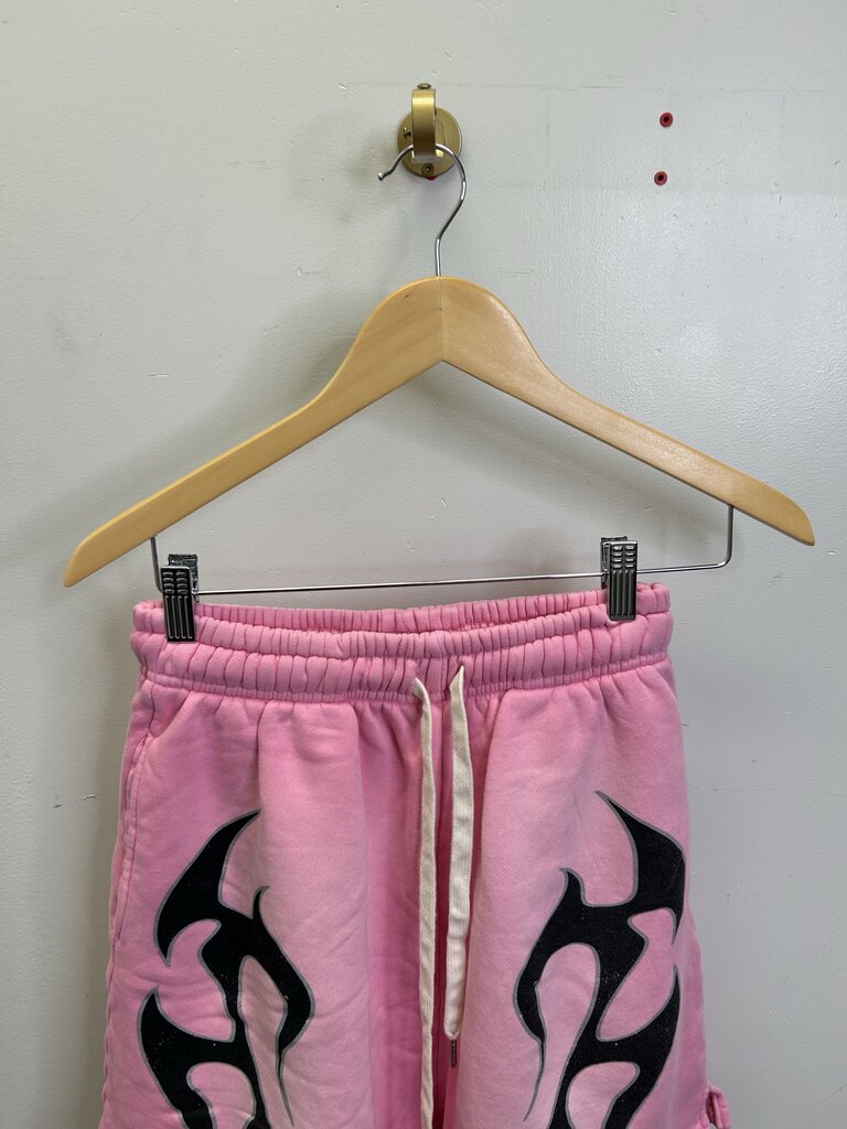 Preowned Hellstar Pink Sweatshort Size Small