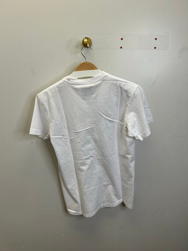 New Gallery Dept Collegiate White Tee size S