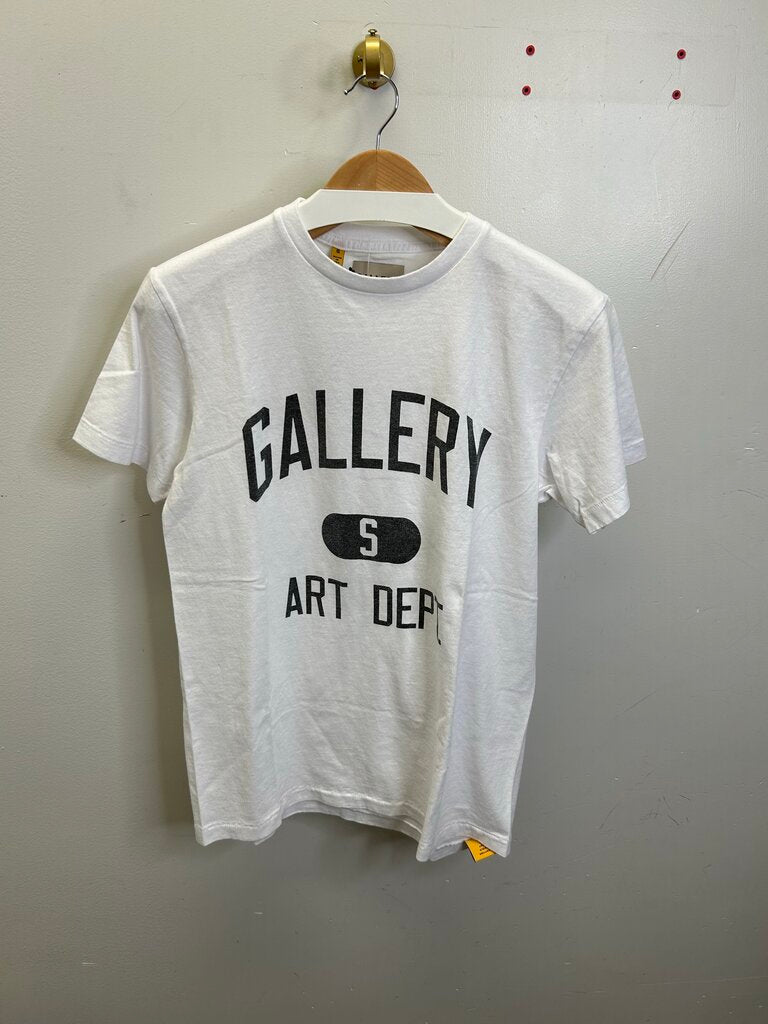 New Gallery Dept Collegiate White Tee size S