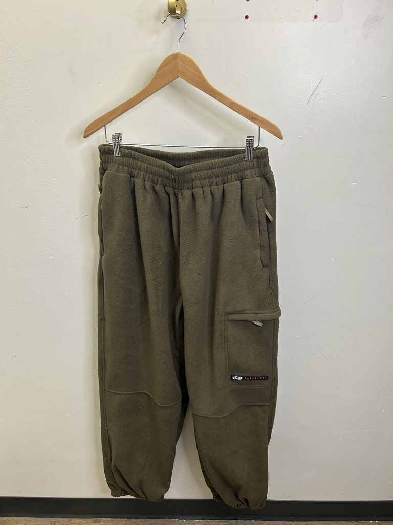 New Gv Gallery Green Fleece Joggers Size XS