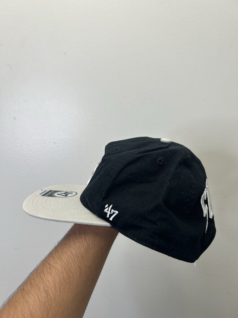 New Supreme Black Raiders Hat