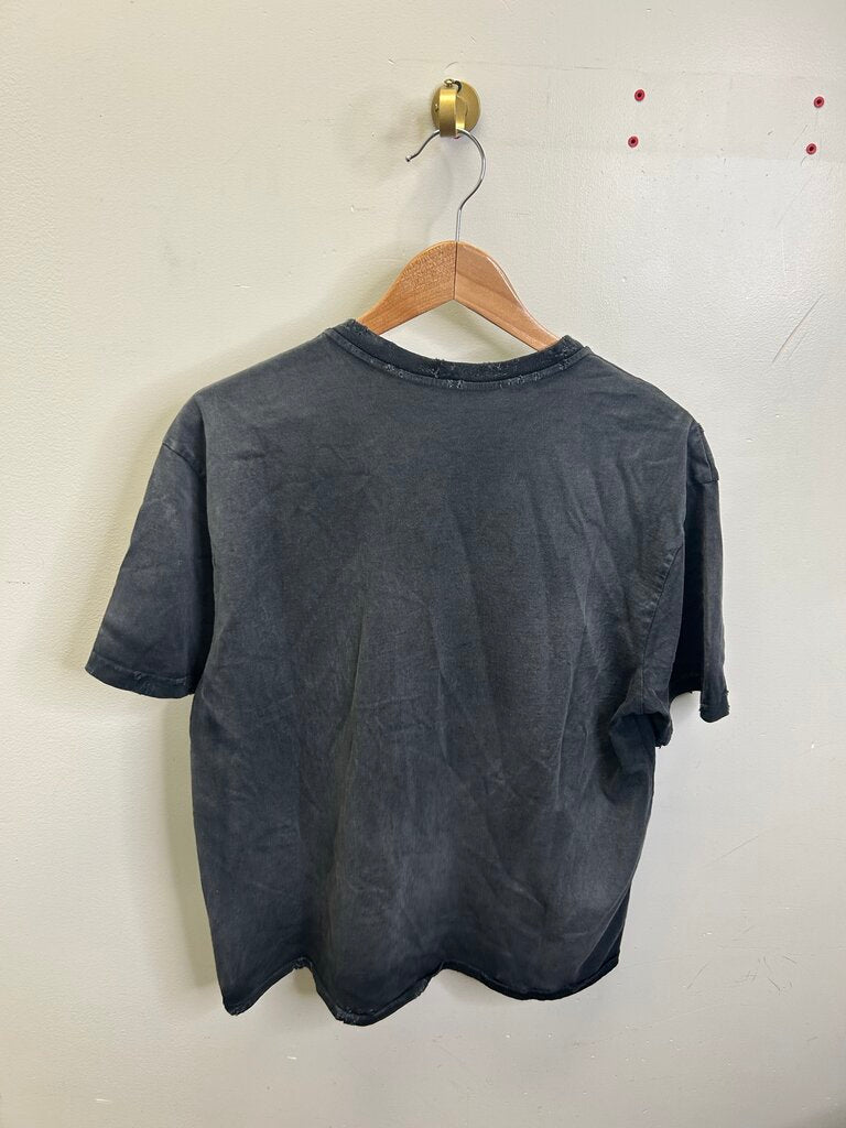 New Gv Gallery Sunflower Black Tee Sz.Large