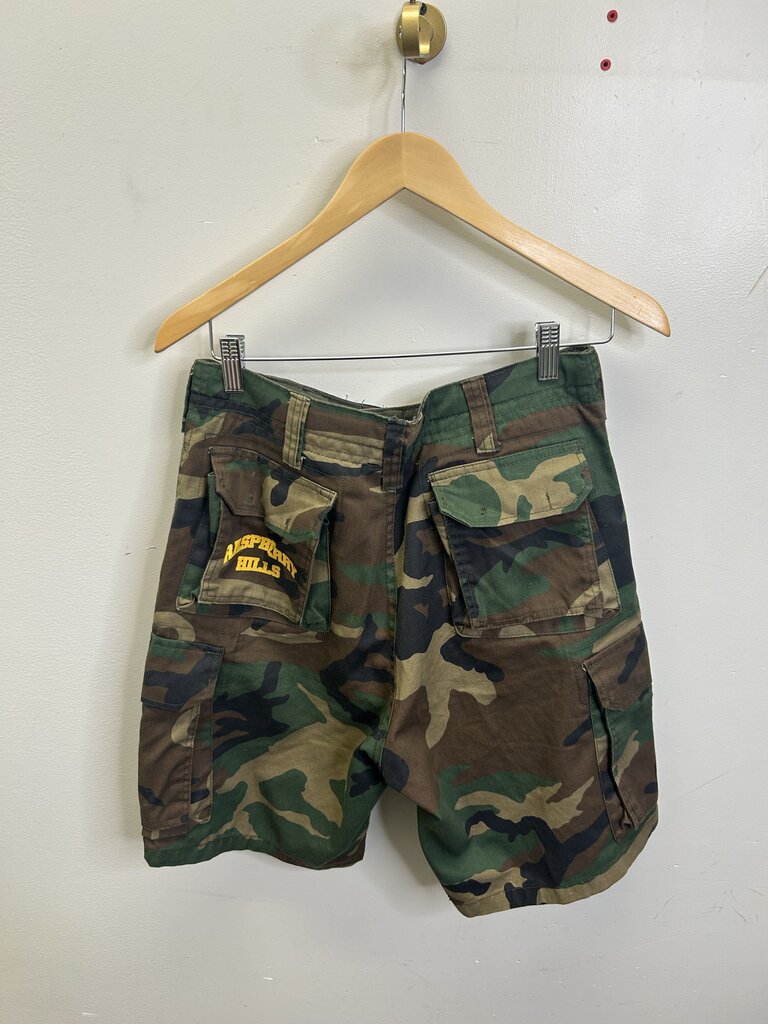 New Gv Gallery Camo Yellow Short Sz.Large