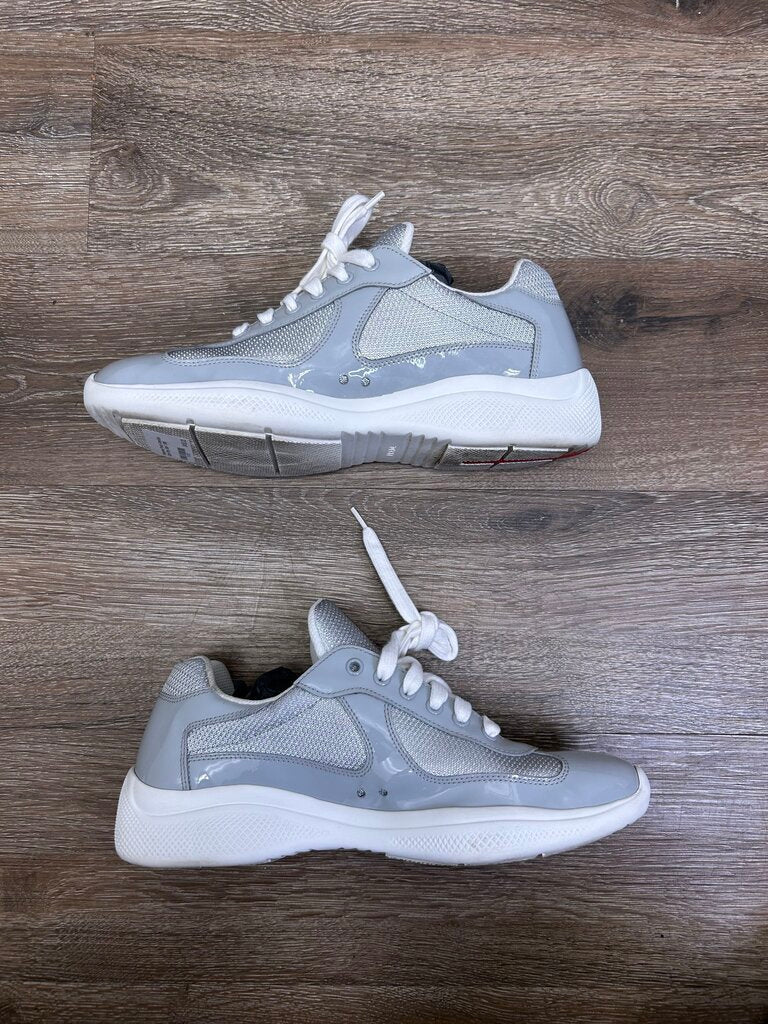 Preowned Prada Americas Cups Grey Size 7 (9M)