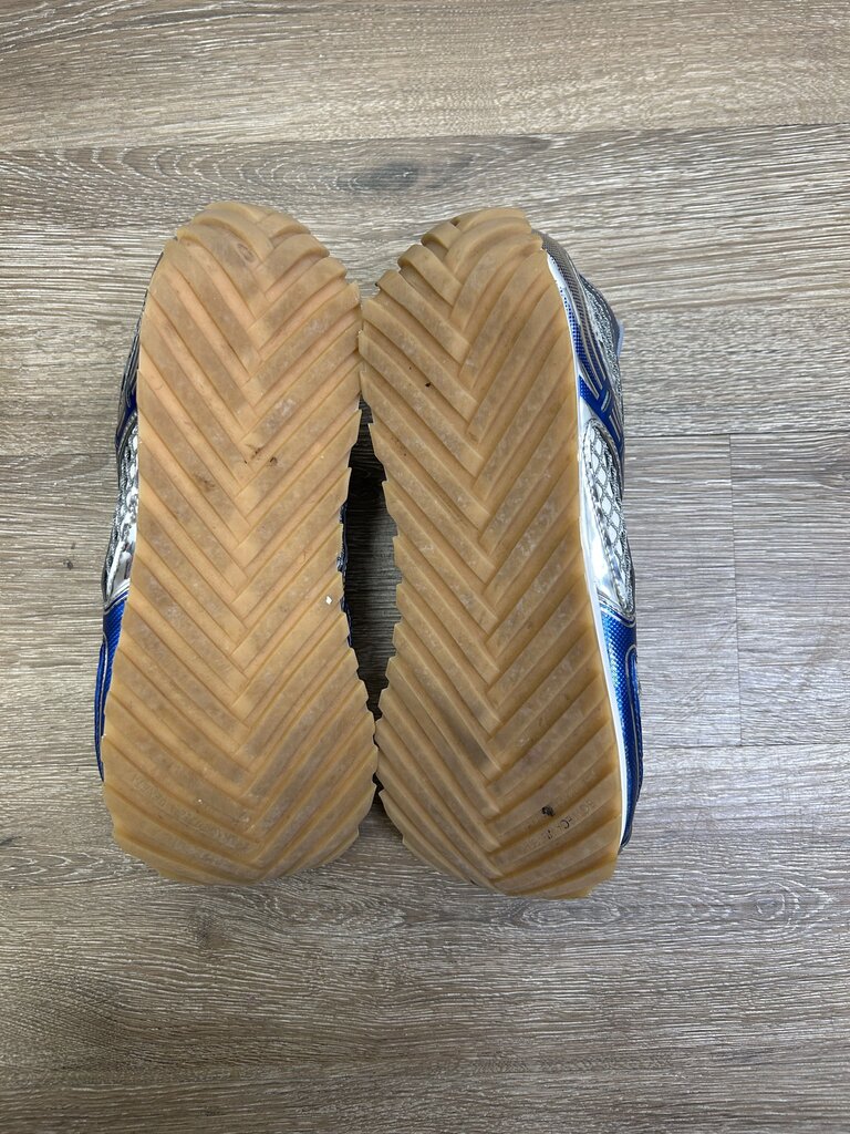 Preowned Bottega Orbit Blue Silver Sz.43