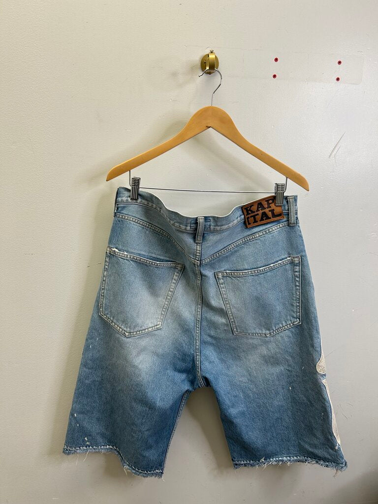 Preowned Kapital Lightwash Bone Denim size 36