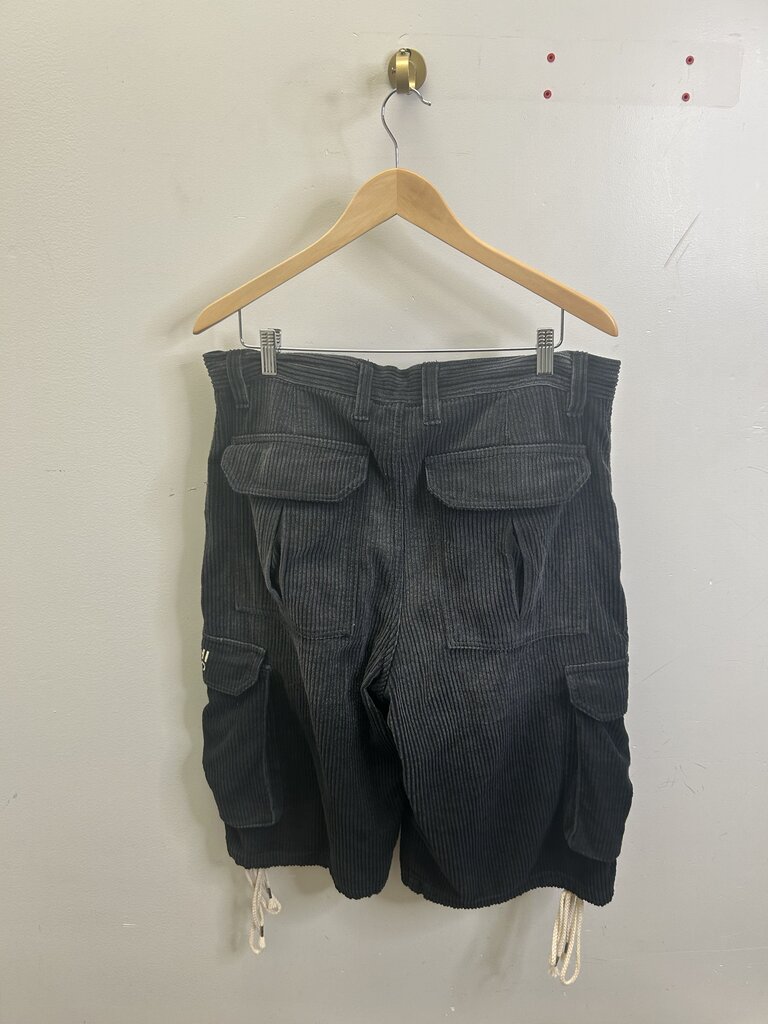 Preowned Satoshi Nakamoto Corduroy Shorts Size Medium