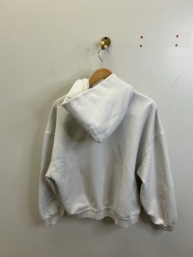 Preowned Balenciaga Washed White Zip Up size L