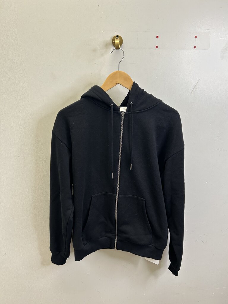 New Celine Black Zip Size Small