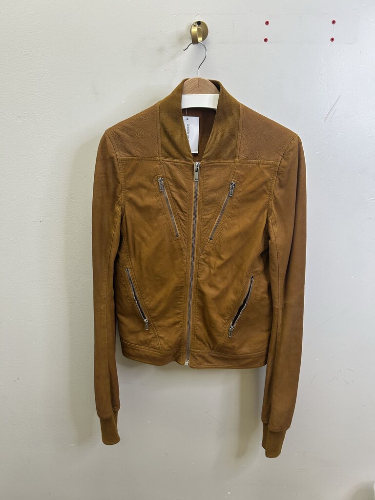 Preowned Rick Owens Brown Zip Jacket size S/M