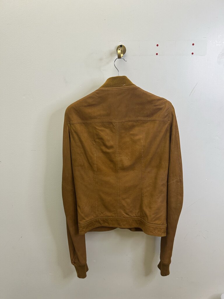 Preowned Rick Owens Brown Zip Jacket size S/M