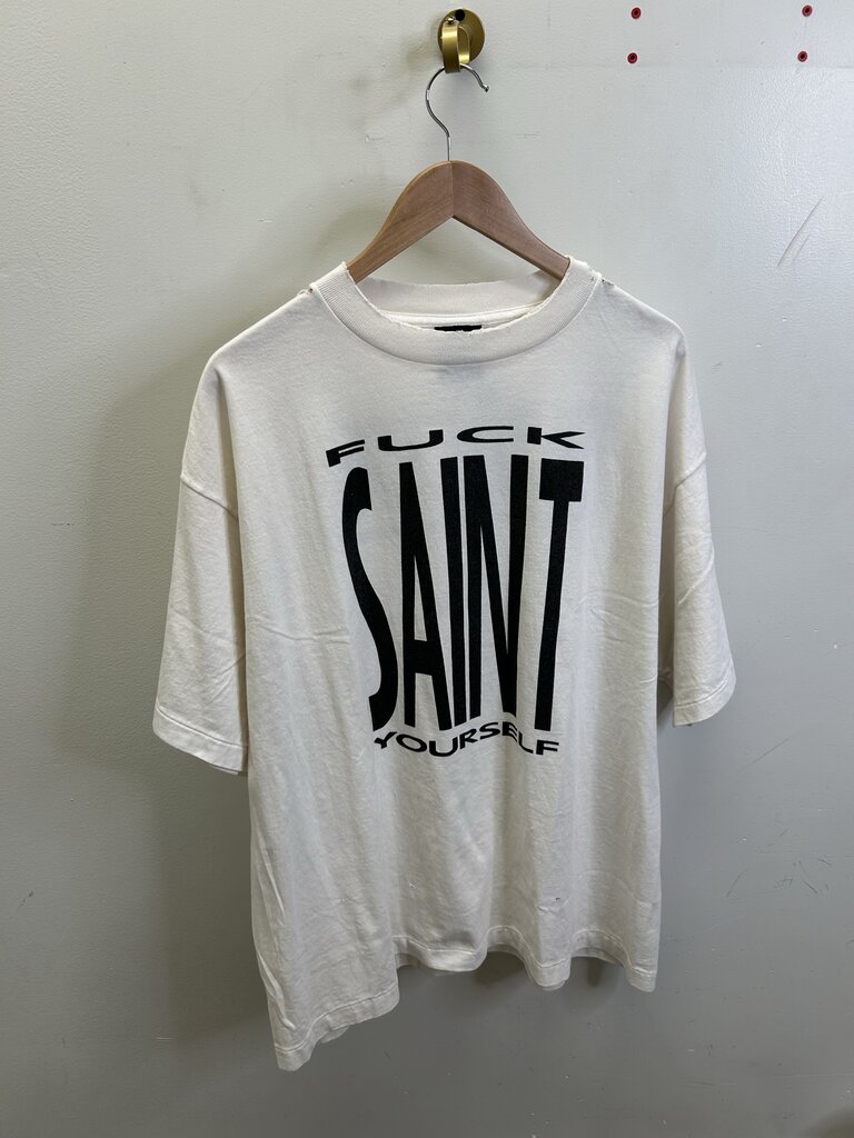 Preowned Saint Michaels Fuck Saint Tee sz.XL