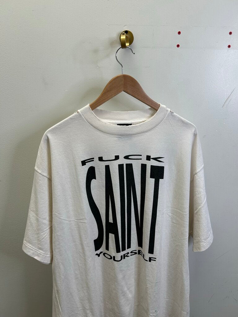 Preowned Saint Michaels Fuck Saint Tee sz.XL