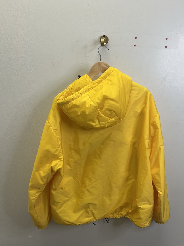 Preowned Prada Yellow Puffer Jacket Size Large