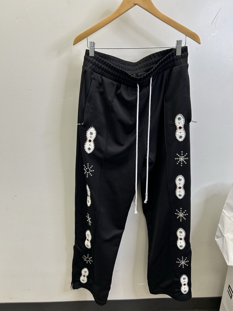 New Paly Black Gem Sweatpants Size Medium