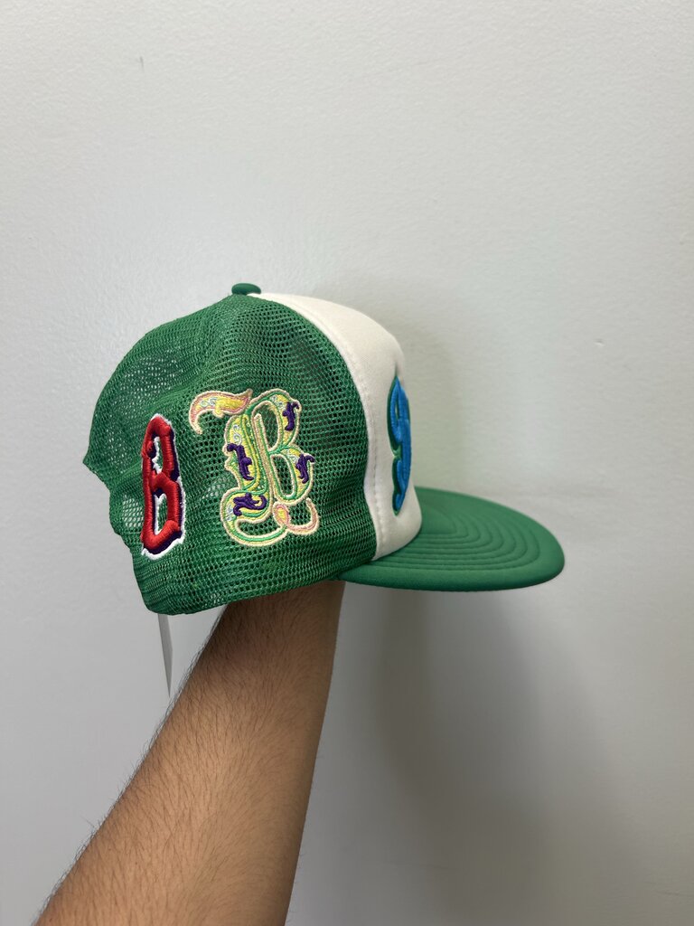 Preowned Better With Age White Green Hat