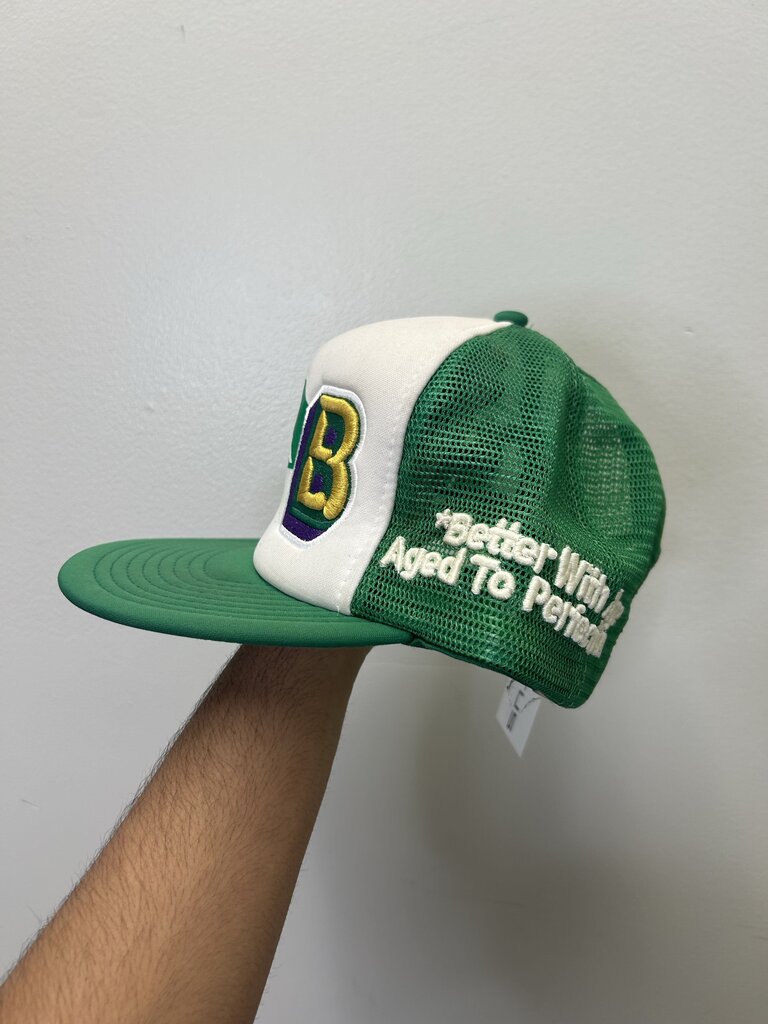 Preowned Better With Age White Green Hat