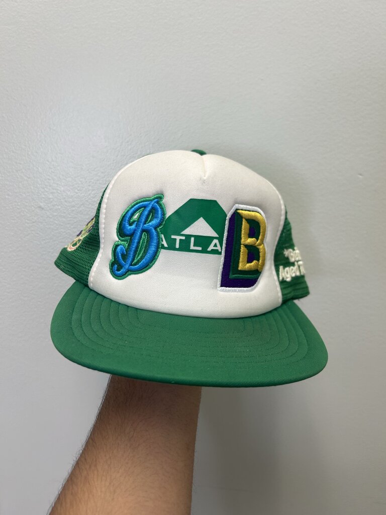 Preowned Better With Age White Green Hat