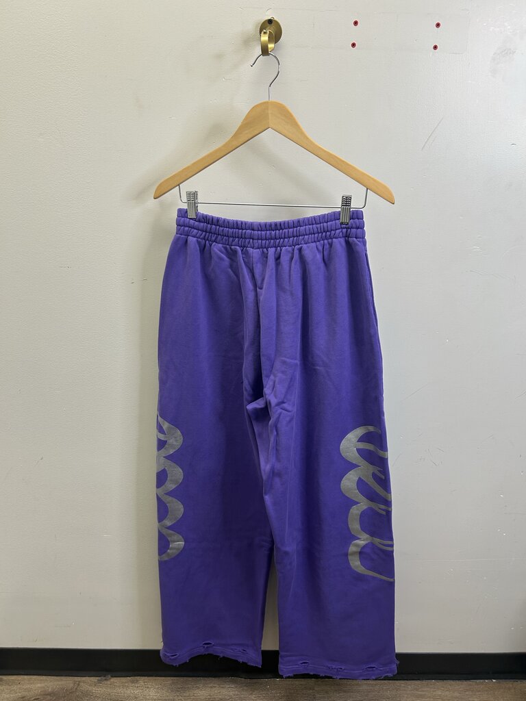 New HMDD Purple Galaxy Radar Sweatpants Size Large