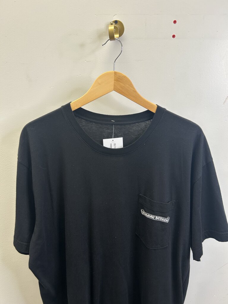 New Chrome Heart Scroll USA Black Tee size 2XL