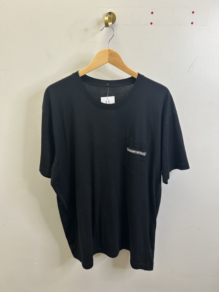 New Chrome Heart Scroll USA Black Tee size 2XL