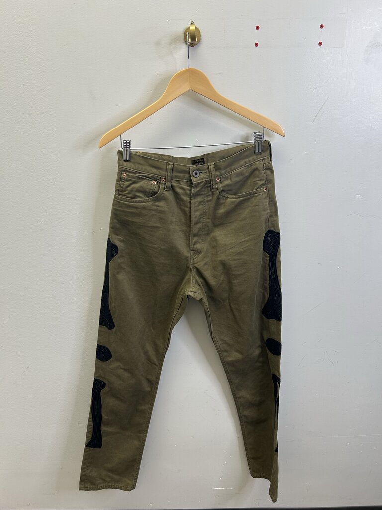 Preowned Kapital Bone Olive pants Sz 30