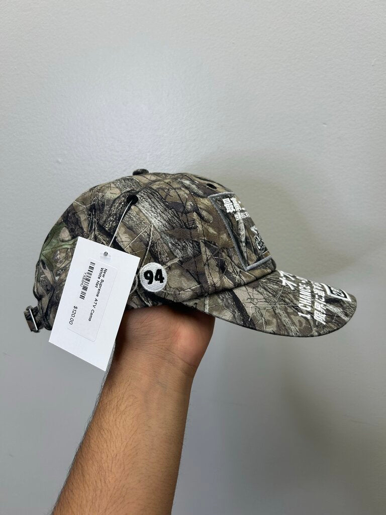 New Supreme ATV Camo White Hat
