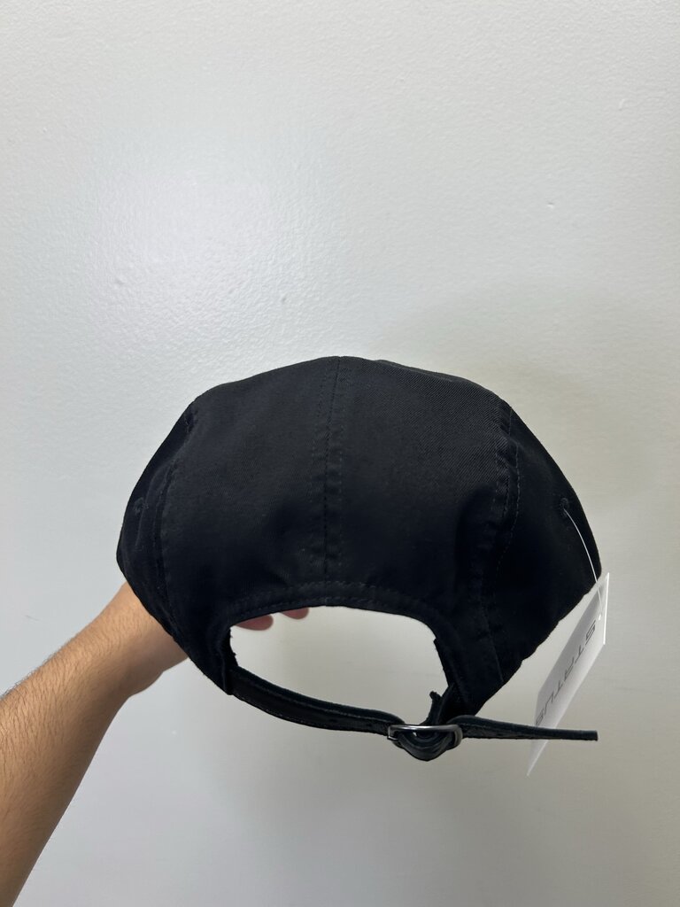 New Supreme Black White Camp Cap