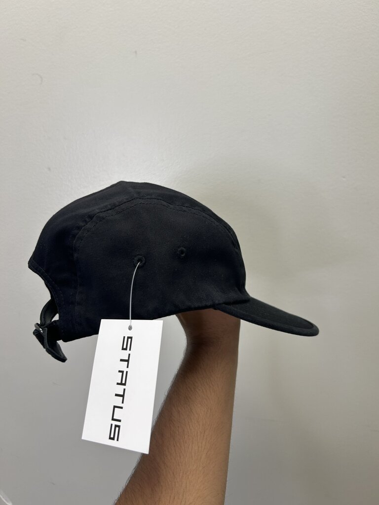 New Supreme Black White Camp Cap