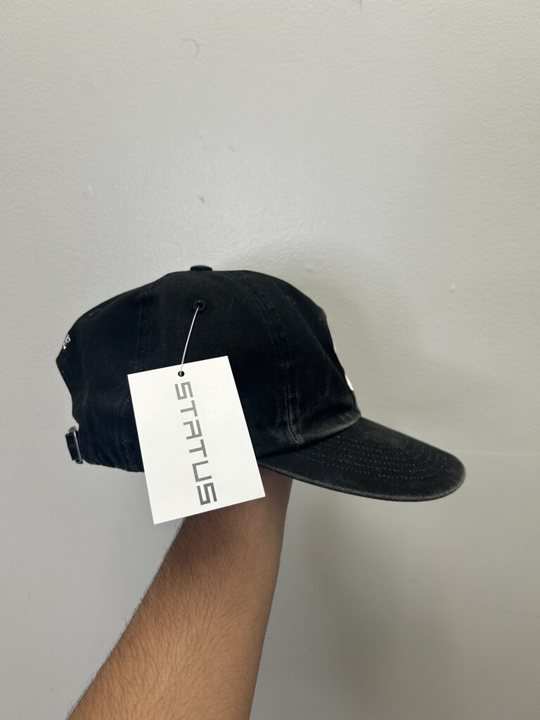 New Supreme Faded S Logo Cap Black
