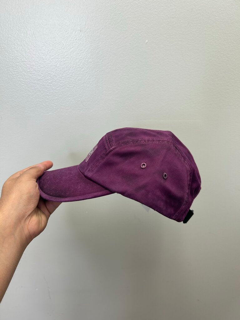 New Supreme Overdyed Camp Cap Purple