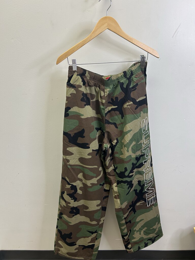 New Supreme Camo Track Pants Size Medium
