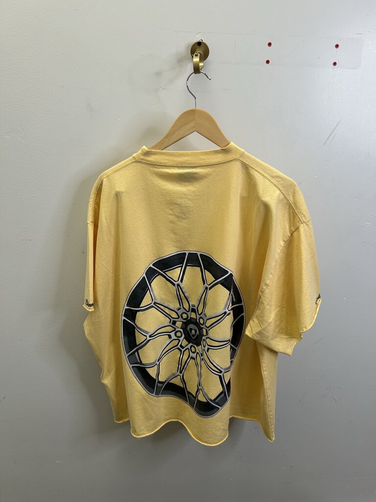 New Balenciaga Lambo Yellow Tee size 3(L)