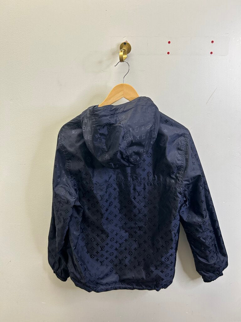 Preowned Louis Vuitton Navy Windbreaker Jacket Size 44