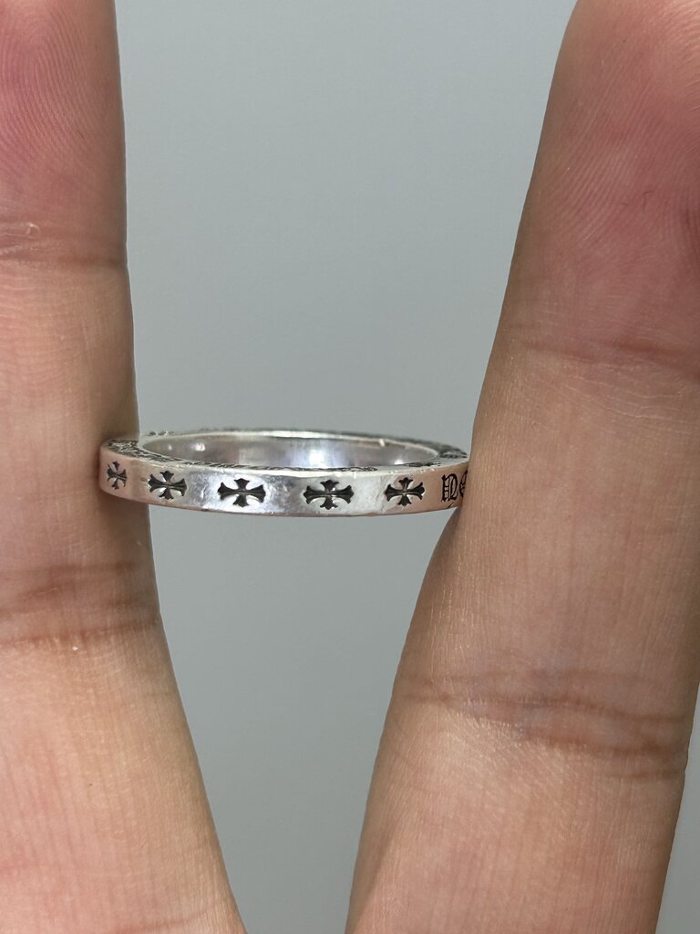 Preowned Chrome Heart Vegas FU Space Ring size 9
