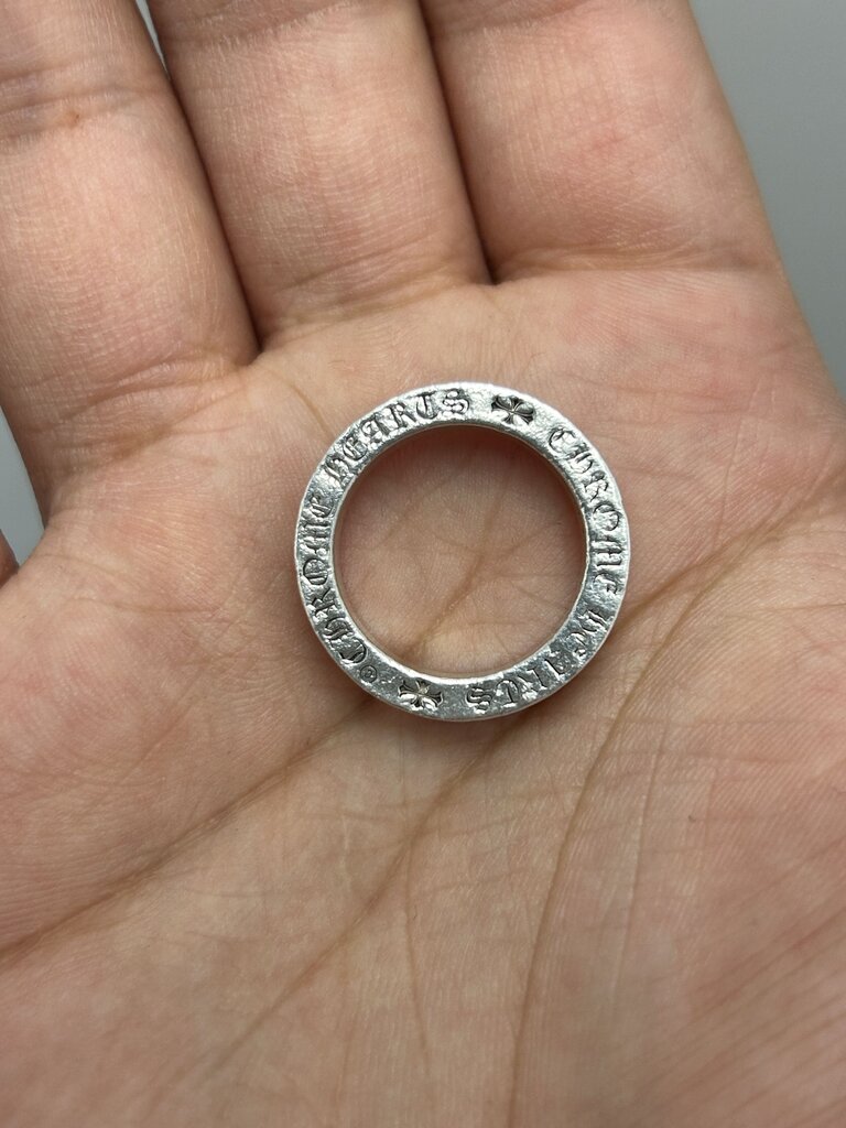 Preowned Chrome Hearts FU Ring size 7